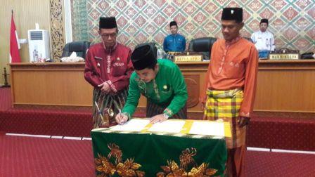 DPRD Pelalawan Gelar Rapat Paripurna 5 Ranperda